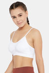 C9 Single Layered Non-Wired Full Coverage Bra - White — thumbnail 3