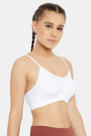 C9 Single Layered Non-Wired Full Coverage Bra - White — thumbnail 4