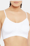 C9 Single Layered Non-Wired Full Coverage Bra - White — thumbnail 5
