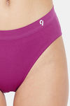 C9 Medium Rise Three-Fourth Coverage Seamless Bikini Panty (Pack Of 6) - Multicolor — thumbnail 31