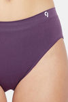 C9 Medium Rise Three-Fourth Coverage Seamless Bikini Panty (Pack Of 4) - Multicolor — thumbnail 16