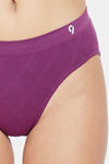 C9 Medium Rise Three-Fourth Coverage Seamless Bikini Panty (Pack Of 5) - Multicolor — thumbnail 21