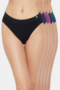 Phlox Green Navy Dark Violet Black