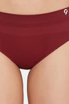 C9 Medium Rise Three-Fourth Coverage Seamless Bikini Panty (Pack Of 5) - Multicolor — thumbnail 26