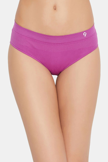 C9 Medium Rise Three-Fourth Coverage Seamless Bikini Panty (Pack Of 4) - Multicolor — image 17