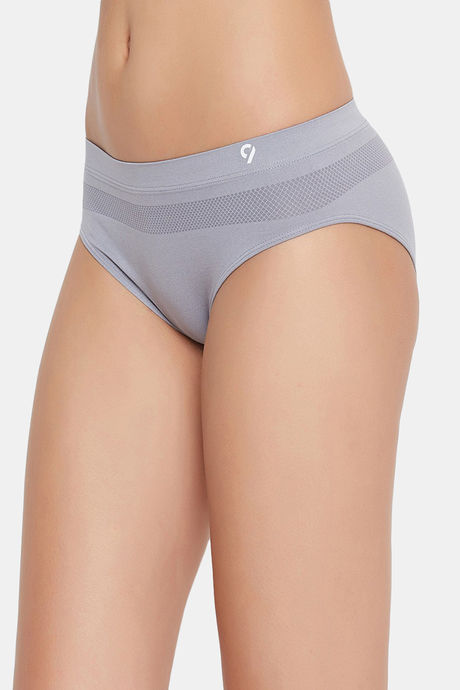 C9 Medium Rise Three-Fourth Coverage Seamless Bikini Panty (Pack Of 4) - Multicolor — image 9