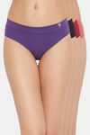 C9 Medium Rise Three-Fourth Coverage Seamless Bikini Panty (Pack Of 4) - Multicolor — thumbnail 1