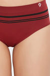 C9 Medium Rise Three-Fourth Coverage Seamless Bikini Panty (Pack Of 4) - Multicolor — thumbnail 29