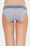 C9 Medium Rise Three-Fourth Coverage Seamless Bikini Panty (Pack Of 2) - Grey Wine — thumbnail 5