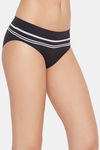 C9 Medium Rise Three-Fourth Coverage Seamless Bikini Panty (Pack Of 2) - Nude Black — thumbnail 3