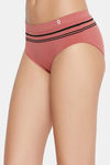 C9 Medium Rise Three-Fourth Coverage Seamless Bikini Panty (Pack Of 2) - Dusty Cedar Purple — thumbnail 4
