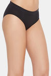 C9 Medium Rise Three-Fourth Coverage Seamless Bikini Panty (Pack Of 2) - Black Black — thumbnail 3