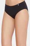 C9 Medium Rise Three-Fourth Coverage Seamless Bikini Panty (Pack Of 2) - Black Black — thumbnail 4