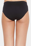 C9 Medium Rise Three-Fourth Coverage Seamless Bikini Panty (Pack Of 2) - Black Black — thumbnail 5