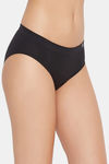 C9 Medium Rise Three-Fourth Coverage Seamless Bikini Panty (Pack Of 2) - Dark Green Black — thumbnail 3