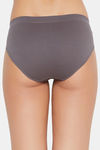 C9 Medium Rise Three-Fourth Coverage Seamless Bikini Panty (Pack Of 2) - Dark Green Dark Grey — thumbnail 10