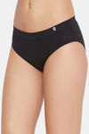 C9 Medium Rise Three-Fourth Coverage Seamless Bikini Panty (Pack Of 2) - Dark Violet Black — thumbnail 4