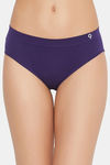 C9 Medium Rise Three-Fourth Coverage Seamless Bikini Panty (Pack Of 2) - Dark Violet Dark Grey — thumbnail 7