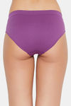 C9 Medium Rise Three-Fourth Coverage Seamless Bikini Panty (Pack Of 2) - Dark Violet Purple — thumbnail 10