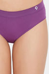 C9 Medium Rise Three-Fourth Coverage Seamless Bikini Panty (Pack Of 2) - Dark Violet Purple — thumbnail 11