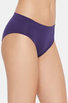 C9 Medium Rise Three-Fourth Coverage Seamless Bikini Panty (Pack Of 2) - Dark Violet Purple — thumbnail 3