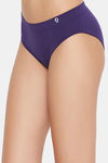 C9 Medium Rise Three-Fourth Coverage Seamless Bikini Panty (Pack Of 2) - Dark Violet Purple — thumbnail 4