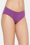 C9 Medium Rise Three-Fourth Coverage Seamless Bikini Panty (Pack Of 2) - Dark Violet Purple — thumbnail 8