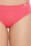 C9 Medium Rise Three-Fourth Coverage Seamless Bikini Panty (Pack Of 2) - Navy Pink — thumbnail 11