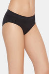 C9 Medium Rise Three-Fourth Coverage Seamless Bikini Panty (Pack Of 2) - Dark Violet Black — thumbnail 3