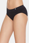 C9 Medium Rise Three-Fourth Coverage Seamless Bikini Panty (Pack Of 2) - Dark Violet Black — thumbnail 4