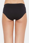 C9 Medium Rise Three-Fourth Coverage Seamless Bikini Panty (Pack Of 2) - Dark Violet Black — thumbnail 5