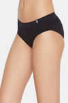 C9 Medium Rise Three-Fourth Coverage Seamless Bikini Panty (Pack Of 2) - Black Wine — thumbnail 4