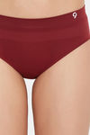 C9 Medium Rise Three-Fourth Coverage Seamless Bikini Panty (Pack Of 2) - Nude Wine — thumbnail 11
