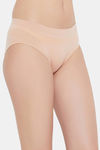 C9 Medium Rise Three-Fourth Coverage Seamless Bikini Panty (Pack Of 2) - Nude Wine — thumbnail 3
