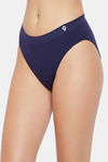 C9 Medium Rise Three-Fourth Coverage Seamless Bikini Panty (Pack Of 2) - Navy Beet Red — thumbnail 10