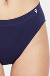 C9 Medium Rise Three-Fourth Coverage Seamless Bikini Panty (Pack Of 2) - Navy Beet Red — thumbnail 11