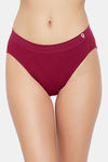 C9 Medium Rise Three-Fourth Coverage Seamless Bikini Panty (Pack Of 2) - Navy Beet Red — thumbnail 2