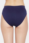 C9 Medium Rise Three-Fourth Coverage Seamless Bikini Panty (Pack Of 2) - Navy Beet Red — thumbnail 8