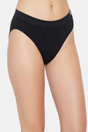 C9 Medium Rise Three-Fourth Coverage Seamless Bikini Panty (Pack Of 2) - Black Black — thumbnail 2
