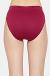 C9 Medium Rise Three-Fourth Coverage Seamless Bikini Panty (Pack Of 2) - Beet Red Beet Red — thumbnail 4