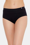 C9 Medium Rise Three-Fourth Coverage Seamless Bikini Panty (Pack Of 2) - Black Grey — thumbnail 2