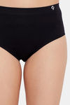 C9 Medium Rise Three-Fourth Coverage Seamless Bikini Panty (Pack Of 2) - Black Grey — thumbnail 6