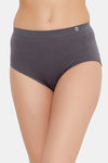 C9 Medium Rise Three-Fourth Coverage Seamless Bikini Panty (Pack Of 2) - Black Grey — thumbnail 7