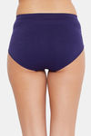 C9 Medium Rise Three-Fourth Coverage Seamless Bikini Panty (Pack Of 2) - Black Viole — thumbnail 10