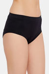 C9 Medium Rise Three-Fourth Coverage Seamless Bikini Panty (Pack Of 2) - Black Viole — thumbnail 3