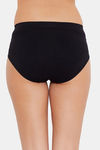 C9 Medium Rise Three-Fourth Coverage Seamless Bikini Panty (Pack Of 2) - Black Viole — thumbnail 5