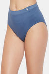 C9 Medium Rise Three-Fourth Coverage Seamless Bikini Panty (Pack Of 2) - Blue Horizon Dark Red — thumbnail 4