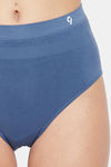 C9 Medium Rise Three-Fourth Coverage Seamless Bikini Panty (Pack Of 2) - Blue Horizon Dark Red — thumbnail 6