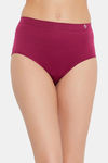 C9 Medium Rise Three-Fourth Coverage Seamless Bikini Panty (Pack Of 2) - Blue Horizon Dark Red — thumbnail 7