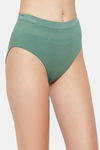 C9 Medium Rise Three-Fourth Coverage Seamless Bikini Panty (Pack Of 2) - Light Violet Green — thumbnail 3